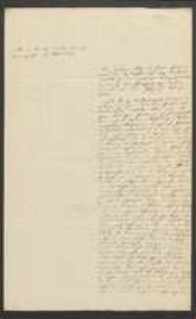 Brief von Eduard Lucas an Regensburgische Botanische Gesellschaft
