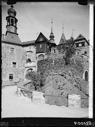 Burg Lauenstein: Eingang