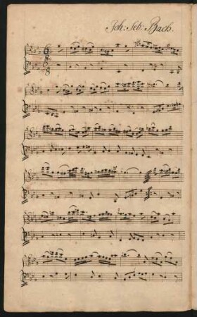 Suiten. Auszüge; cemb; c-Moll; BWV 997