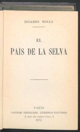 El país de la selva