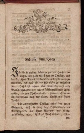 Schlüssel zum Buche.