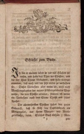 Schlüssel zum Buche.