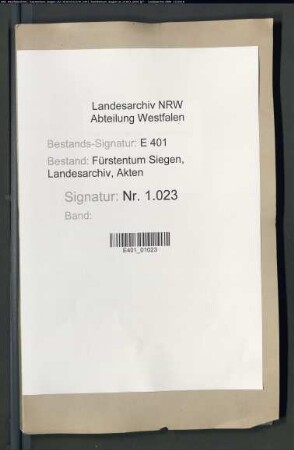 Verschiedene Angelegenheiten des adeligen Hauses Langenau