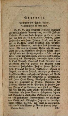 Aeltere und neuere Gesetze, Ordnungen und Circular-Befehle für das Fürstenthum Weimar und für die Jenaische Landes-Portion, 7. Bis zum Ende des Jahres 1799