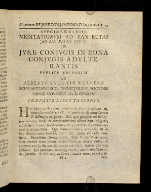59-118, Spec. 579. De jure Conjugis in bona Conjugis ...