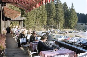 Kaffeeterrasse des Restaurants Notschrei
