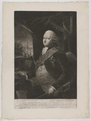 Bildnis des Karl Wilhelm, Graf von Finkenstein