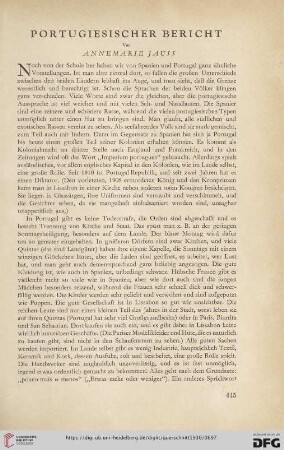 10: Portugiesischer Bericht