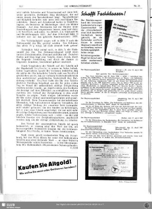 Schafft Fachklassen!