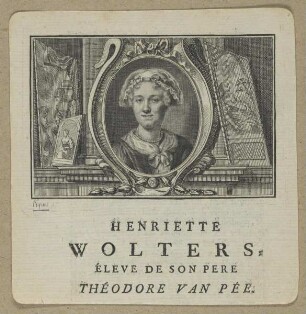 Bildnis der Henriette Wolters