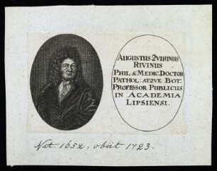 Rivinus, August Quirinus