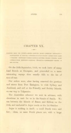 Chapter XX. Maeander sails for Sydney ...