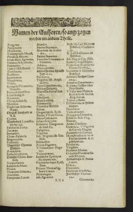 Namen der Authoren