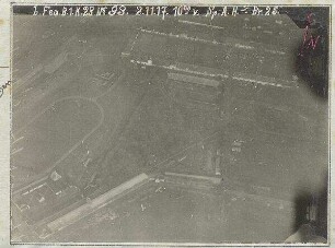 Oberschleißheim mit Bahnhof, Schloss, Flugplatz ?