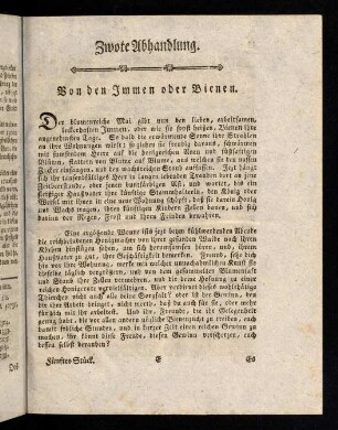 17-34, 2. Von den Immen und Bienen
