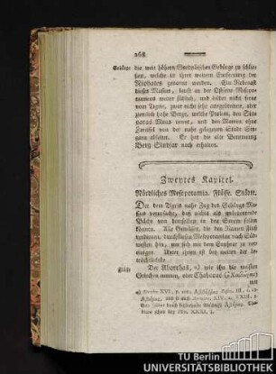 Zweytes Kapitel. Nördliches Mesopotamia. Flüsse. Städte.