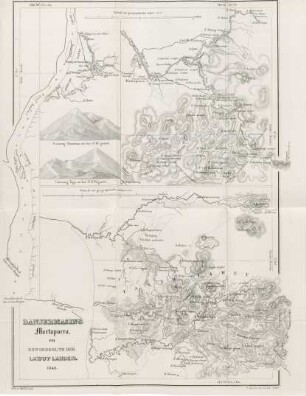 Banjermasing martapoera, en een gedeelte der Lawut-Landen. 1845