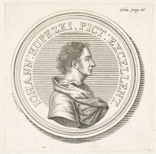 Bildnis des Iohann Kupezki