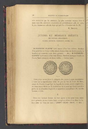 Jetons et méreaux inédits des Pays-Bas méridionaux Flandre, Bruxelles, Anderlecht, Anvers, etc