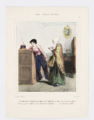 Comment pt’ite malhureuse, je te donne une état honorable..., Blatt 6 der Folge "Les vésuviennes"