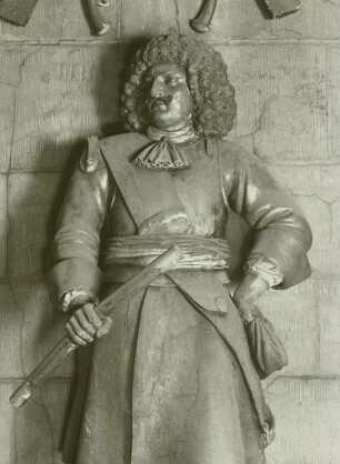 Epitaph des kursächsischen Obristwachtmeisters Carl von Heldereich (gest. 1674)