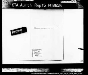 Verbesserung der Abwässerung in der Vogtei Victorbur