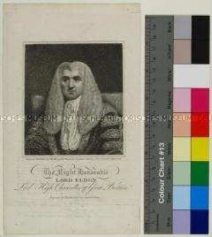 Porträt des Lordkanzlers John Scott, 1. Earl von Eldon