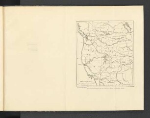 Karte zur Veranschaulichung der Plehn'schen Reisen in Utah und Alberta.