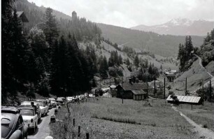 Brennero: Verkehrsstau auf der Brennerstraße bei Brennero