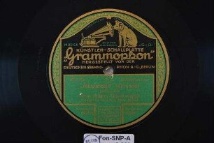 "Margarethe" : Juwelen-Arie / (Gounod)