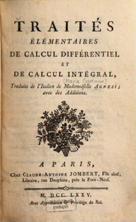 Traités Élémentaires De Calcul Différentiel Et De Calcul Intégral
