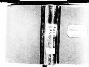 Wolterdingen, Donaueschingen VS; Katholische Gemeinde: Heiratsbuch 1810-1870 Wolterdingen, Donaueschingen VS; Katholische Gemeinde: Sterbebuch 1810-1870