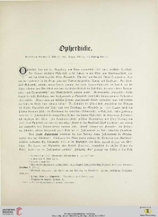 Opherdicke