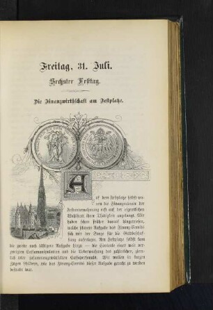 Freitag, 31. Juli. Sechster Festtag.