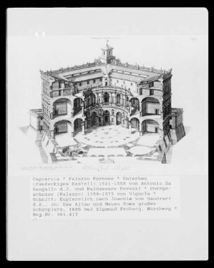 Palazzo Farnese in Caprarola