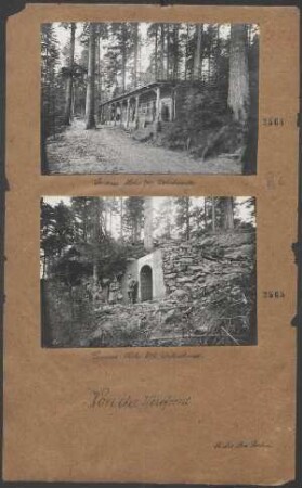 Senones: Höhe 747, Wohnbaracke