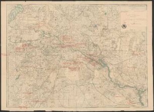 [Plan der Unterkünfte der Schutzpolizei Berlin]
