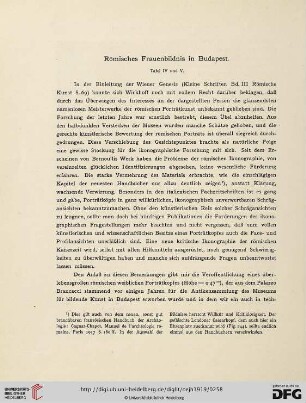 19/20: Römisches Frauenbildnis in Budapest