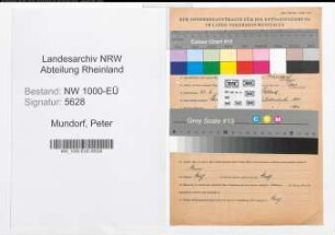 Entnazifizierung Peter Mundorf, geb. 23.06.1894 (Rechtsanwalt)