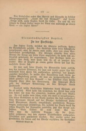 Vierundachtzigstes Kapitel. In der Dorfkirche