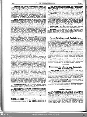 Neue Kataloge und Preislisten