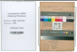 Entnazifizierung Paul Dobrindt , geb. 20.02.1916 (Polizist)