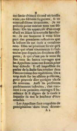 Réflexions Sur L'Écrit Intitulé, Les Véritables Interéts Des Évêques Dans Les Contestations Présentes