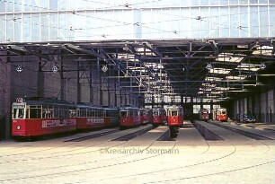Hamburg: Straßenbahndepot