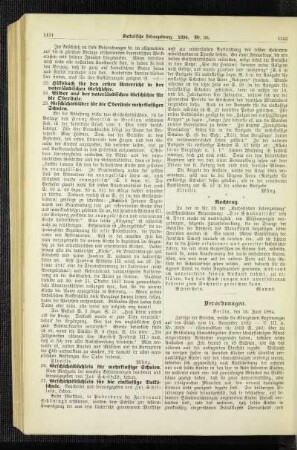 Verodnungen : [vom 16. Juni 1894]