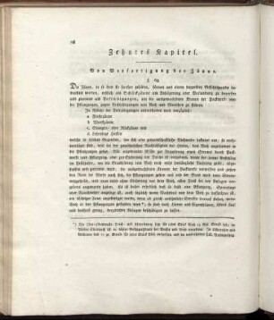 Zehntes Kapitel. Von Verfertigung der Zäune.