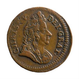 Münze, 1/2 Skilling, 1694