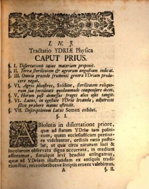 Dissertationis de Ydria, Ostergothiae territorio, partem posteriorem
