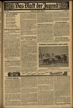 Zweite Ausgabe vom Mittwoch, den 04. Oktober 1933.