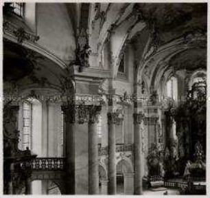 Bad Staffelstein, Basilika Vierzehnheiligen (Wallfahrtskirche), Inneres, Nordseite